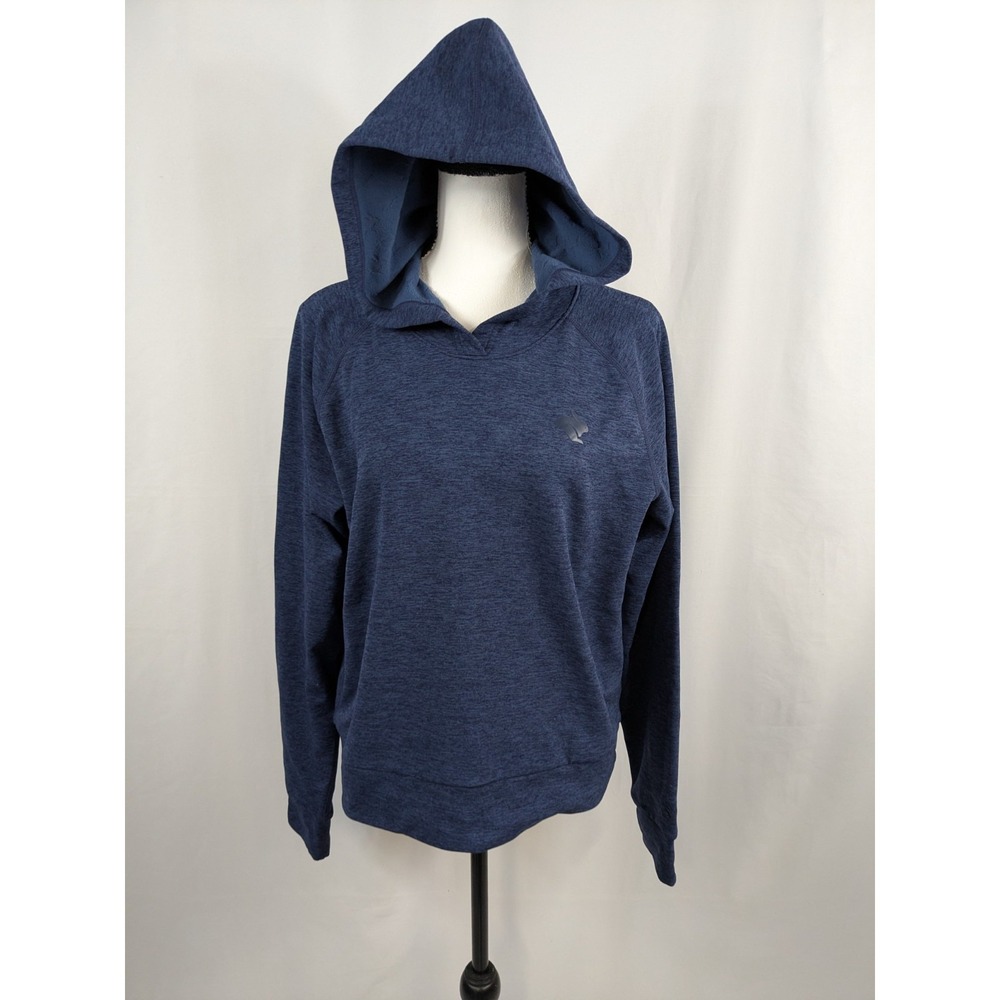 Women's Navy Rabbit Hooded Sweatshirt